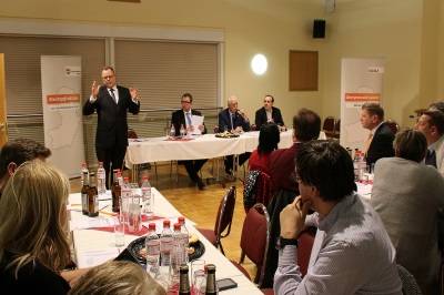 Bundestagsabgeordneter Michael Stbgen informierte ber den Stand in der aktuellen Bundespolitik